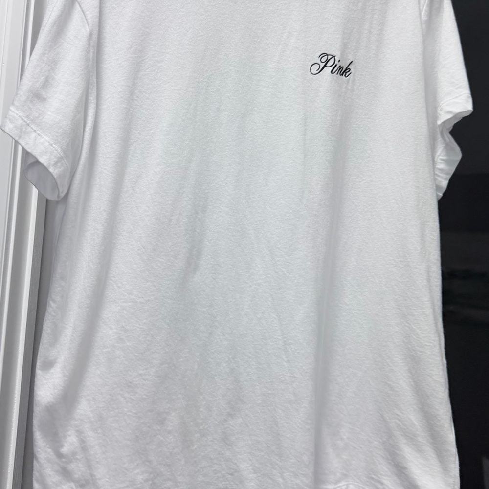 Pink White T-Shirt